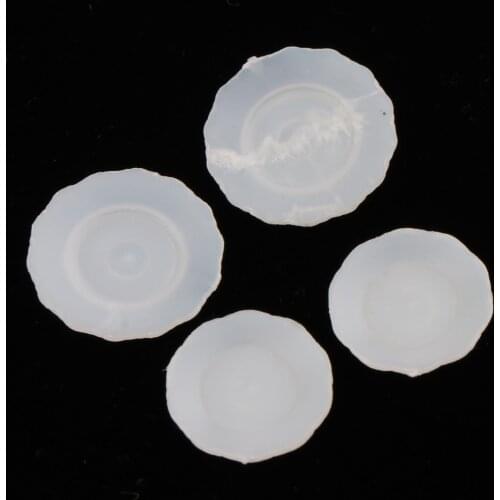 Dollhouse Miniatures Kitchen Dish Plates and Holder Rack Kit 1/12th Scale