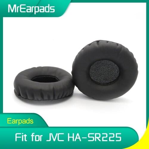 MrEarpads Earpads For JVC HA SR225 HA-SR225 Headphone Headband Rpalcement Ear Pads Earcushions Parts