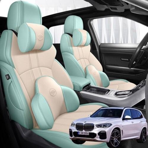 NAPPA Leather 5 seats Car seat covers For bmw x3 2007 2008 2009 2010 2011 2012 2013 2014 2015 2016 2017 2018 accessories