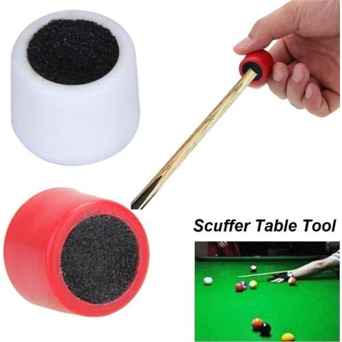 1 Pc Scuffer Table Tool Snooker Billiard Pool Cue Tips Shaper Double Sided Accessories Fittings