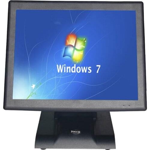 Nice quality pos system/ pos all in one 15-inch Touch POS terminal build-in VFD customer display Free windows system