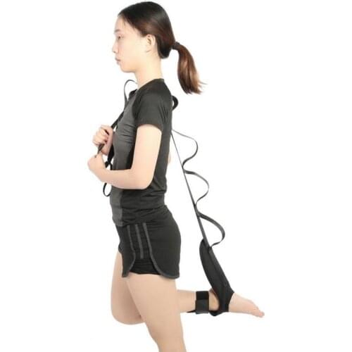 Yoga Lacing Belt Fitness Stretch Belt Auxiliary Ankle Ligament Stretcher Anti-Gravity Aerial Hammock Accessories