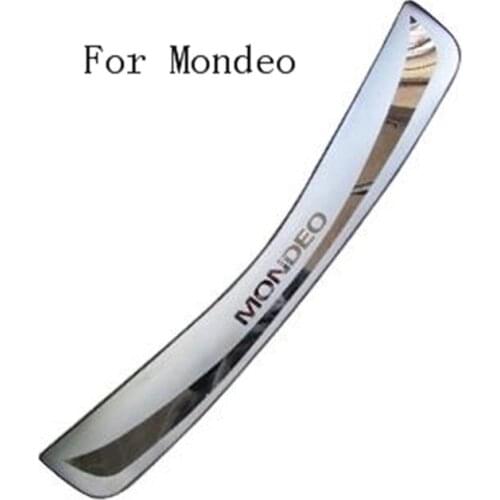 Car styling for Ford Mondeo 2007-2012 stainless steel car Rear Bumper Protector Sill Trunk Tread Plate Trim accessories
