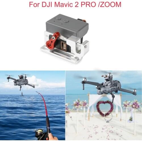 Shinkichon Pelter Fish Bait Advertising Ring Thrower For DJI MAVIC 2 Pro /Zoom, Remote Delivery Parabolic Air Drop System