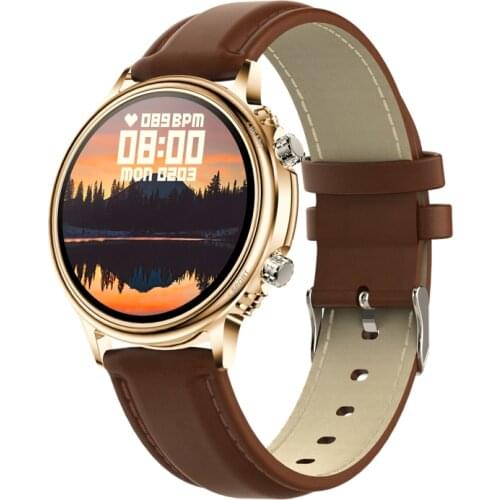 2021 IP67 Waterproof Blood pressure Dynamic heart rate, Music control 1.32inch Full touch Fitness Tracker Smart watch