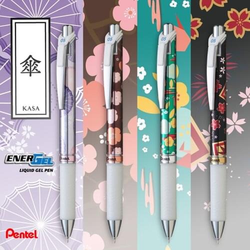 1 Japanese Pentel Gel Pen BLN75 Limited Quantity Needle Tube Type Nib Writing Smoothly Ink Quick-Drying 0.5Mm