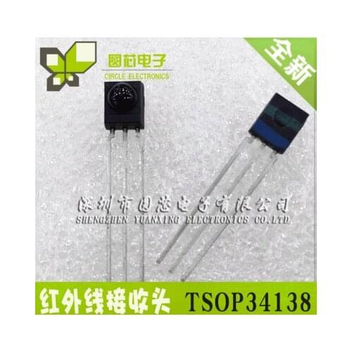 10pcs 100pcs TSOP34138 DIP3