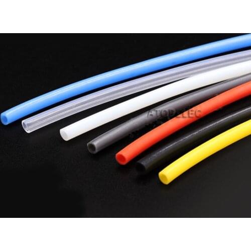 2M ID_2mm OD_3mm PTFE Tubing F4 Pipe For 3D Printer 1.75mm Filament RepRap Rostock