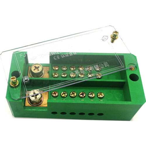 2 In 12 Out of The Home with 220V Power Distribution Box Distribution Box Wiring Terminal Board Wiring Device