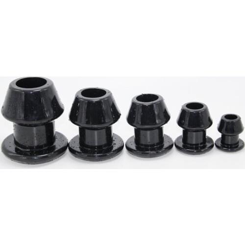 5pcs/Set Silicone Bidet Soft Speculum Enema Hollow Anal Plug Enema Cleansing Douche Anal Shower