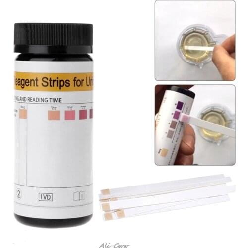 50pcs/set Pro Ketone Strips/Home Ketosis Urine Test-Atkins Diet Weight Loss Tests Ketone Paper Dipst Tester PH Meter dropship