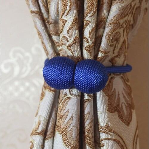Curtain Decorative Accessories Magnet Window Strap Buckle Holder Magnetic Curtain Tieback