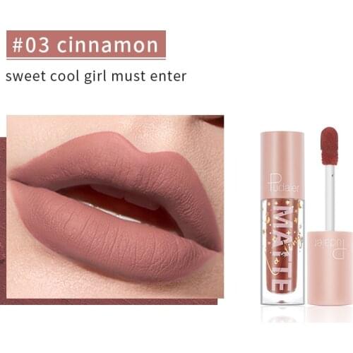12Color/set Velvet Lip Gloss Non-stick Waterproof Natural Moisturizing Long Lasting Lip Glazed Beauty Makeup TSLM1