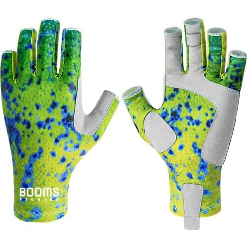 Booms Fishing Fingerless Fishing Gloves