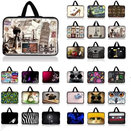 9.7 11.6 13.3 14.4 15.6 17.3 inch Handle Laptop Sleeve Bag Notebook Smart Cover Tablet PC Sleeve Case For Macbook Air/Pro/Retina