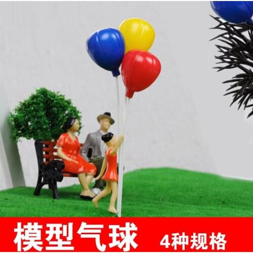 Diy handmade model material three-color balloon plastic ball model balloon decoration balloon