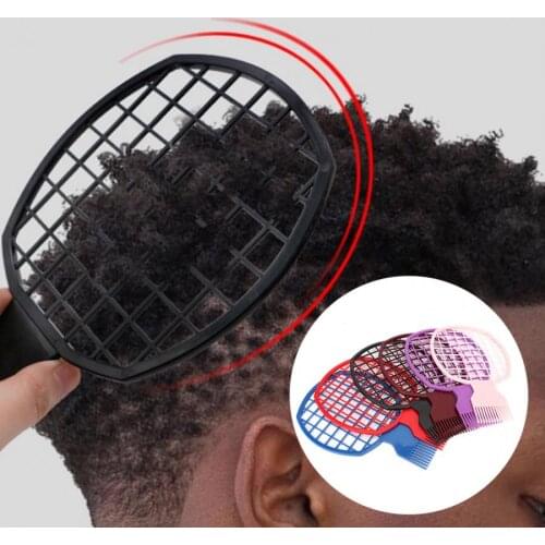 Smooth Hair Brush 1pc Tin Foil Hot Perm Comb Hairdressing Tool Dreadlocks Comb Hairstyling Comb Barber Hair Brush