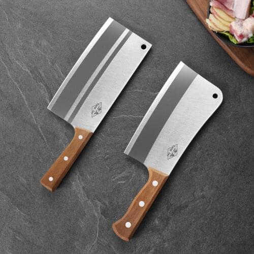 Grinding-free Stainless Steel Kitchen Knife Household Sharp Chopping Knife Chopping Knife Kitchen Knife Set Chef Slicing Chopper
