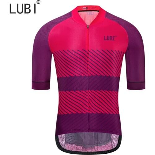 LUBI 2021 High Quality Cycling Jersey Summer Mountain Bike Jersey Short Sleeve MTB Bicycle Clothes Maillot Ropa Ciclismo