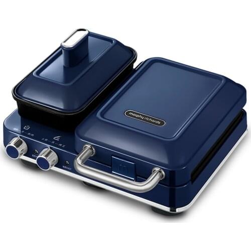 YUEWO 220V Breakfast machine multi-function light food machine electromechanical baking pan household waffle maker