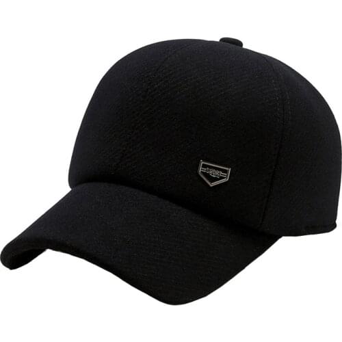 Men Autumn Thicken Ear Protection Cap Women Winter Cotton Baseball Hat with Earflaps Keep Warm Gorras шапка зимняя мужская