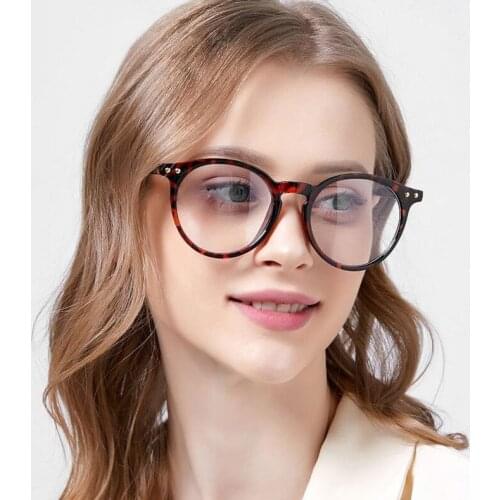 Round Frame Reading Glasses For Men Women Computer Optical Eyeglasses Hyperopia Anti Blue Light Reading Glasses Eyewear