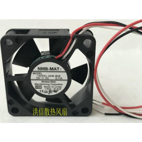 Original 3510 1404kl-04w-b59 DC12V 0.11A 35 * 10mm axial fan