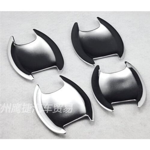 Solaris ABS Chromium Handle Bowls Door Handle Cover Auto Door Handle Bowl for Hyundai Solaris 2010-2016