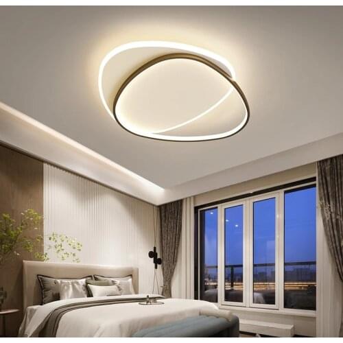Modern LED chandelier lighting and remote control dimmable living room dining room bedroom kitchen ceiling ceiling lamps