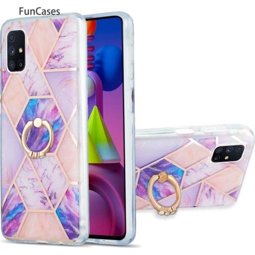 Bright Soft TPU Cases For ajax Samsung M31 Squishy Carcasa Armor Cover Mobile Samsung Galaxy phone case M51 M11 Galaxy Gelaksi