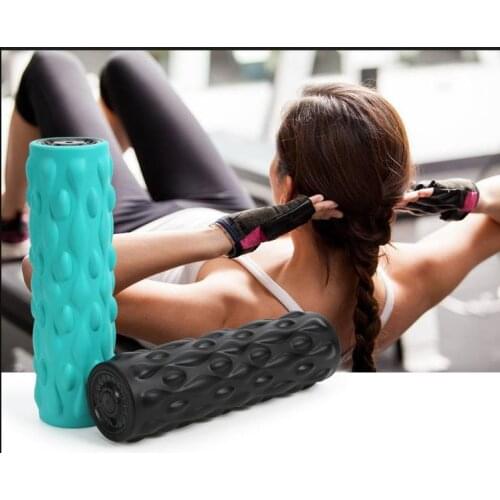 Vibrador inalámbrico yoga rodillo de cuello trasero masaje de pies Cuerpo Adelgazante equipo deportivo fitness celulitis rodillo