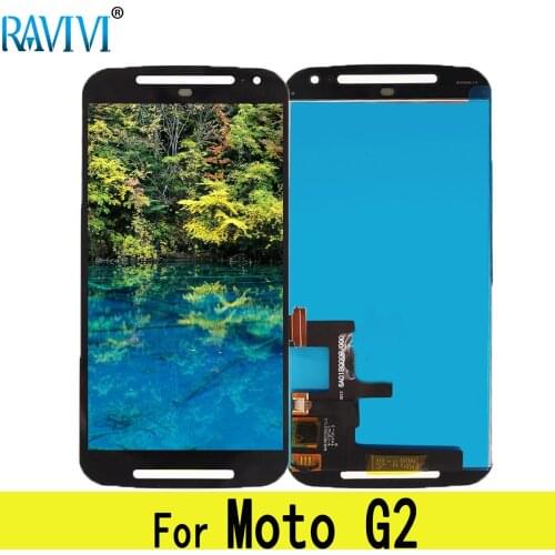 5.0" LCD For Motorola MOTO G2 Lcd Display XT1063 XT1068 XT1069 Screen Digitizer Assembly Replacement For Motorola MOTO G2
