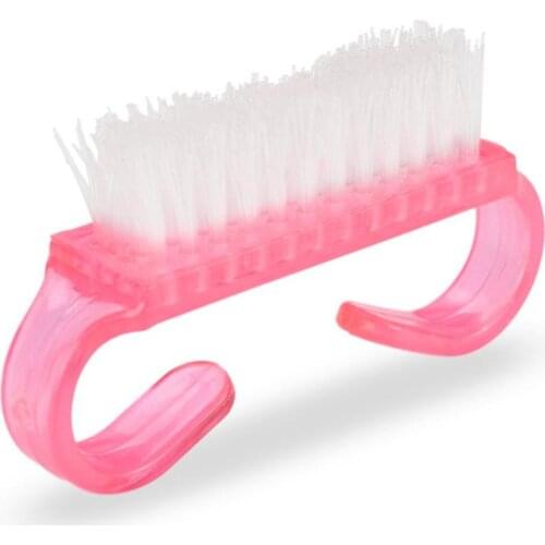 1PCS Nail Cleaning Nail Brush Tools File Nail Art Care Manicure Pedicure Soft Remove Dust Small Angle Clean Brush