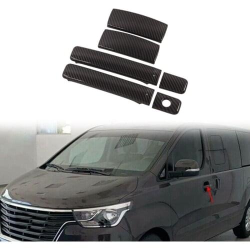 6Pcs New Car ABS Door Handle Cover Trim for HYUNDAI GRAND STAREX (H1) 2019 2020 Auto Accessories