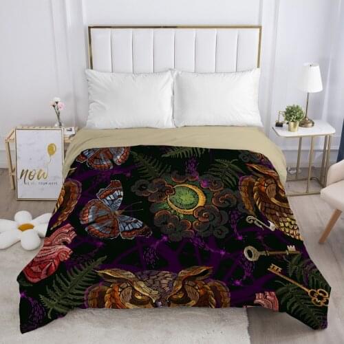 Astrology Witchcraft Duvet cover Quilt/Blanket/Comfortable Case Queen King Bedding 140x200 240x220 for Home moon