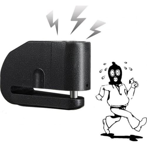 Motorcycle Scooter Disc Brake Lock Bicycle Anti-theft Wheel Brake Security Alarm Motorcycle Scooter