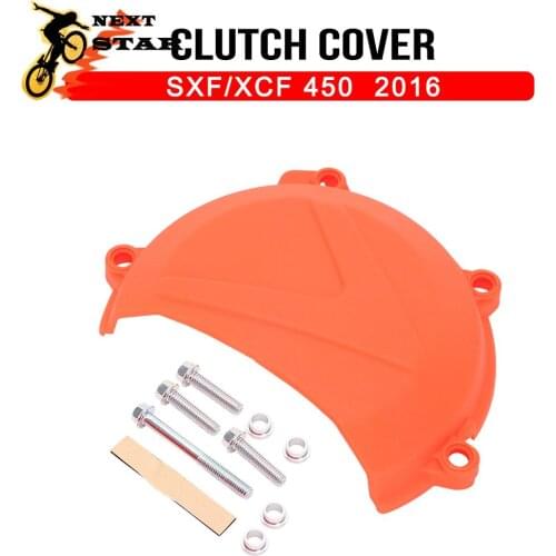 For KTM SXF450 XCF450 SX450F XC450F SXF XCF 450 Motorcycle Clutch Cover Protector Guard 2016