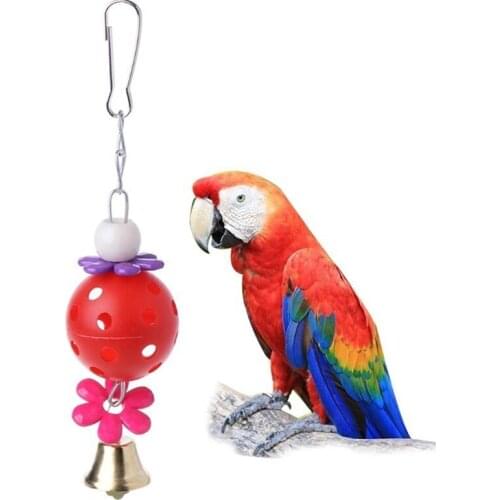 Small And Medium Parrot Toy Egg Bell Ball Hanging Parrot Toy Ball And Bird Accessories