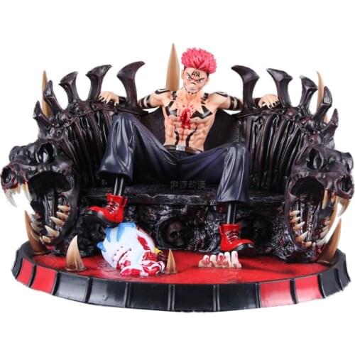 Mantra back to war GK spirit realm two sides stay Nuo tiger stick Youren scene statue model boxed manual