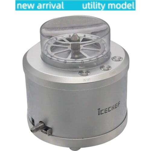 Small intelligent food grade cup freezing machine CO2 cooking food processor Drink cup cooling small dry ice machine ice maker