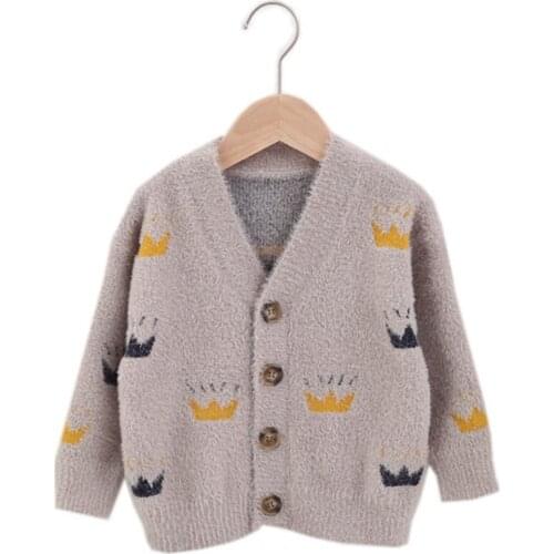 Fashion 2-6y Children Knitted Sweaters Autumn and Winter Kids Clothing Causal Boys and Girls Clothes Sweater Toddler Boys