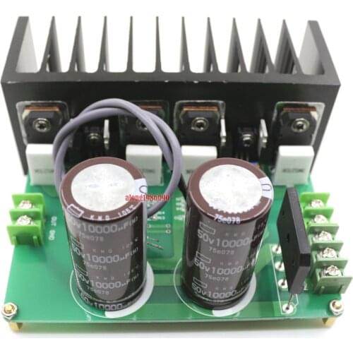 ZEROZONE Assembeld HI-FI Desktop Mini Stereo Power Amplifier Board + Heatsink 200W+200W