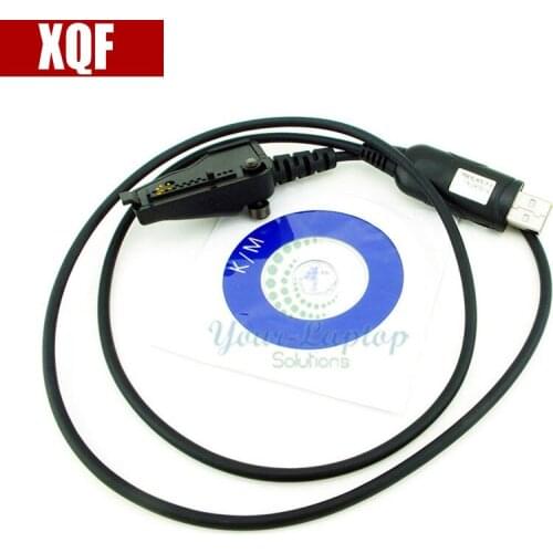 XQF New USB Programming Cable for Kenwood NX-200 NX-210 NX-300 NX-410 NX-411 Radio