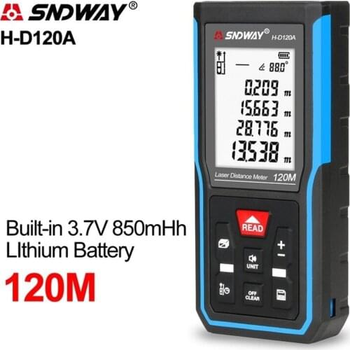 Portable laser rangefinder 50m hunting rangefinder digital rangefinder laser tape rangefinder sensor laser rangefind H-D510A