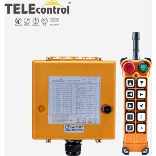 Industrial Remote Control Switch F26-B3 Hoist Crane Control 10 Double Speed Buttons Lift Crane 1 transmitter 1 receiver