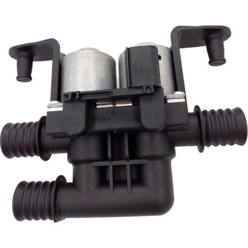 Heater Control Valve Dual Solenoid fits for BMW E39 530 540 E53 X5 OEM 64128374995 1147412137