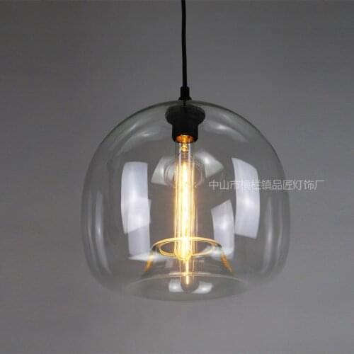 Modern Bar Restaurant Living Room Loft New Creative Art Color Glass Led Concave Apple Pendant Lamp