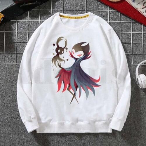 Hollow Knight Games Hoodies Sweatshirt Print Trend Mens Clothes Hip-Hop Male Crewneck Hoodies Men
