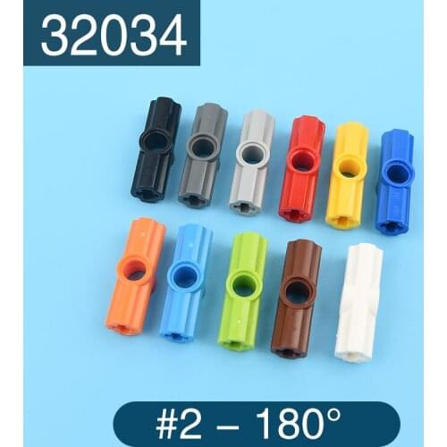 10 Pcs 32034 high-tech building blocks #2 connector accessories assembly parts robot education DIY childrens toys assem