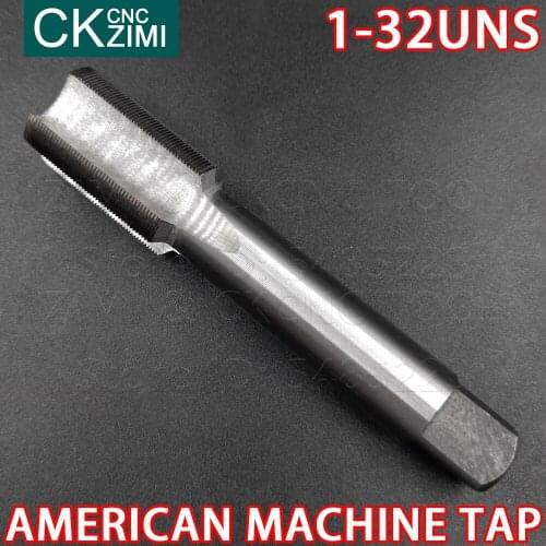 1PCS 1-32UNS 1-32 UNS American machine tap metal tap threading tool screw tap thread set tap drill threading Machine wire tap